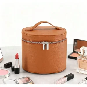 Travel Makeup Bag with Removable Divider,
