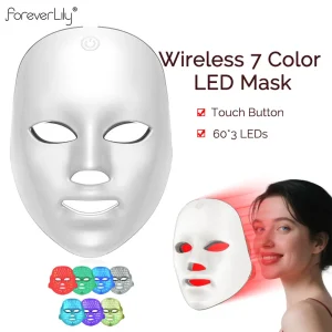 Wireless LED Mask, Photon Skin Firming Anti Aging Rejuvenation
