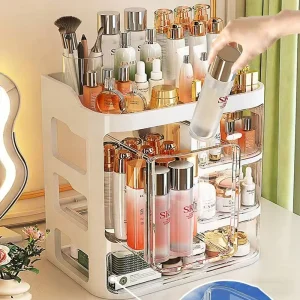 Multilayer Drawer Type Makeup Organizer
