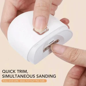 1 PC Electric Automatic Nail Clipper Portable Nail Trimmer